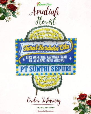 Papan Bunga Duka di Tanjung Piayu
