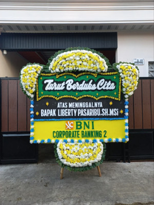 Papan Bunga Duka di Tanjung Piayu