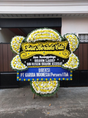 Papan Bunga Duka di Tanjung Piayu