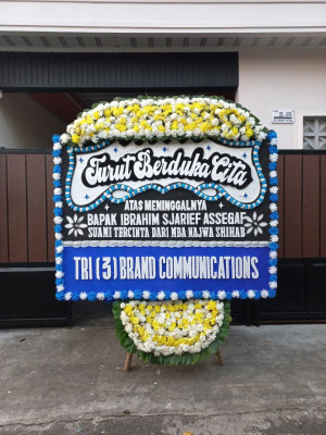 Papan Bunga Duka di Tanjung Piayu